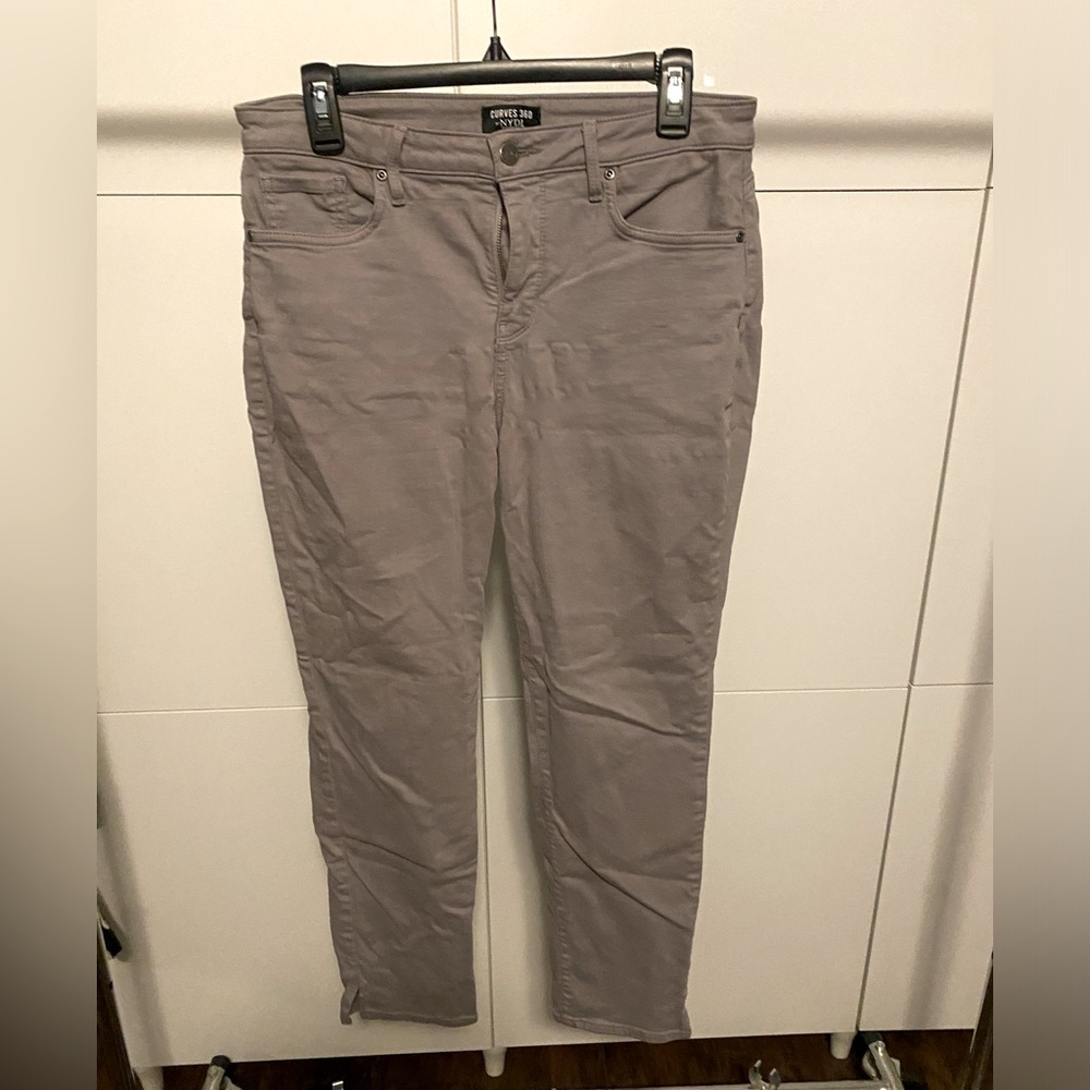 NYDJ Grey Skinny Jeans 6